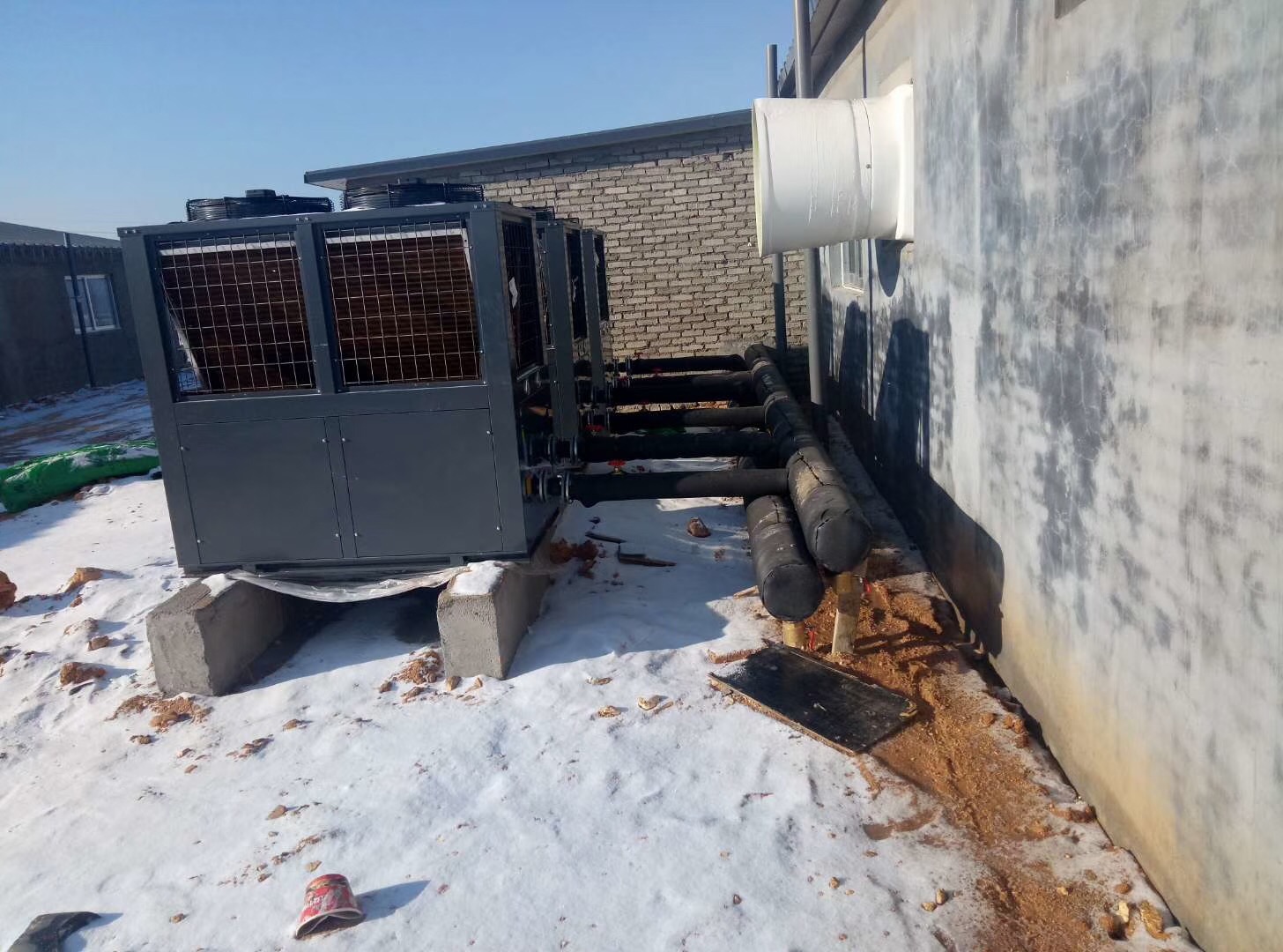 空气能热泵地暖主机 空气能热泵地暖主机